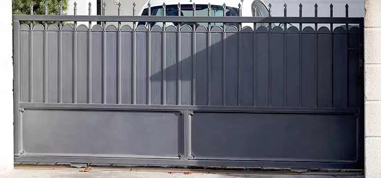 Metal Driveway Gate Installation Vista